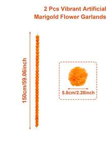 Garlands - Orange Color - View 5