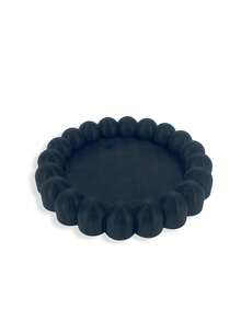 1 pezzo Vassoio per gioielli soffice in 2 colori nero e bianco, piatto da scrivania per conservare anelli e collane, decorazione per atmosfera da toeletta, forma soffice 3D minimalista di alta gamma, texture opaca delicata e resistente, può contenere anelli, collane, orecchini, accessori per capelli e altri piccoli gioielli, adatto per toeletta, scrivania, ingresso, combina conservazione ed effetto decorativo morbido, lusso leggero versatile, ottimo per uso personale o come regalo - Multicolore - Visualizzare 11