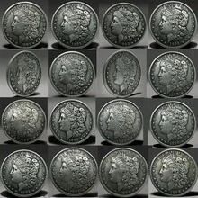 1pc Vintage Embossed Various Years American Statue Of Liberty 40mm Silver Commemorative Coin, Random Delivery - Multicolor - View 21