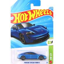 Mattel Mattel Hot Wheels 1:64 比例壓鑄合金車，適合玩樂或展示，Die-26J 系列逼真合金玩具車，蝙蝠車、道奇、雪佛蘭、三菱、鴨子、速霸陸、奧迪、別克 C4982 小車，GTC 系列，給愛好者男孩的禮物，玩具車模型，1件裝 - 彩色 - 查看 24