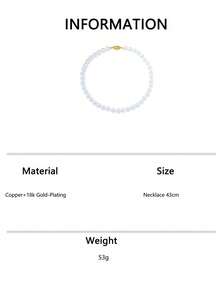 4pcs/1pc/1 Pair Luxury Faux Pearl Jewelry Set Necklace Bracelet Earrings Vintage French Style Collarbone Chain Minimalist Elegant Women Accessories For Daily Commute Date Evening Party Wedding Versatile - White - View 9