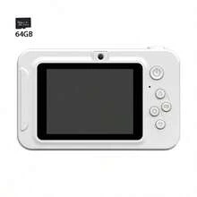 yesido Appareil photo numérique 1080P, style rétro, mini caméra CCD d'entrée de gamme, haute définition, haute résolution, portable, convient aux étudiants et aux voyageurs - Multicolore - Voir 22