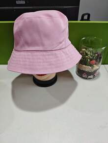 1/2件裝多色寬帽沿水桶帽，透氣舒適，適合四季，男女通用時尚防曬帽，適合旅行 - bucket hat - 查看 9