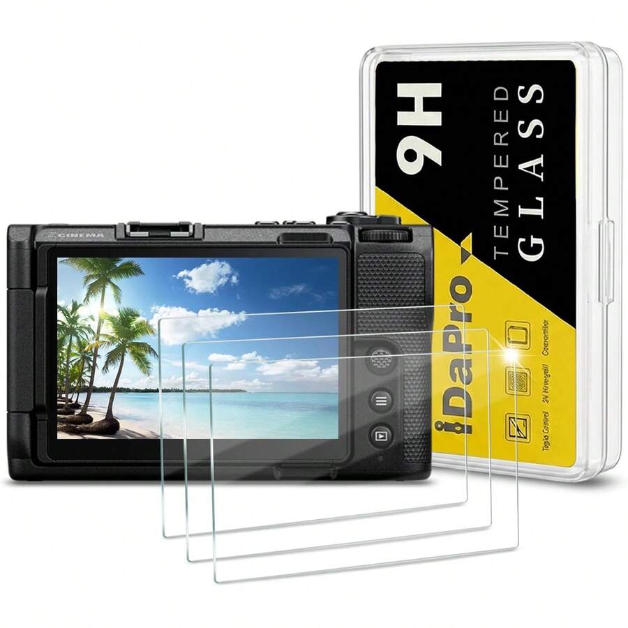 3pcs Tempered Glass Screen Protector, Compatible With Z30/Z50/Z50II/Z5/Z6/Z6II/Z6III, 9H Hardness, Bubble-Free, Easy Installation. - View 1