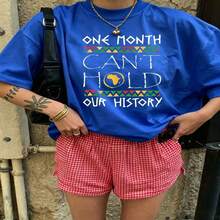 Heartfelt Daily Casual Graphic T-Shirt 100% Cotton Oversized Soft Breathable Casual Crewneck Short Sleeve Top Aesthetic Daily Vintage Cute Minimalist Retro Vibe  Basic Casual Wearers Fashion Lovers Daily Outfit Enthusiasts Gift Givers - 藍色 - 查看 18