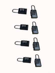 8, 4, 1 Combination Lock, Padlock And Luggage Lock, Security Lock Suitable For Backpack, Gym Locker, Suitcase, Durable With Excellent Anti-Theft Performance, Suitable For Classroom, Christmas And Other Occasions - Upgraded Security Version - View 8
