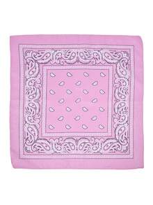 12pcs Fashion Paisley Pattern Square Handkerchiefs Unisex Versatile Accessories DIY Headscarf Hair Tie Scarf All Seasons - Multicolor - View 8