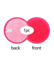 1 pieza Esponja holgada ultra suave de doble efecto, lavable a máquina, herramienta de limpieza reutilizable, adecuada para lavar la cara, limpiar, quitar el maquillaje, todo tipo de pieles - Multicolor - Ver 13