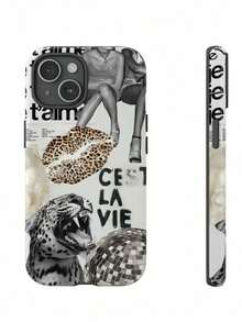 A Stylish Phone Case. Does Not Include A Lanyard Or Stand. Elegant. 2-In-1 Protective Case With Leopard And Star Print Compatible With Galaxy S25/S25Plus/S25Ultra/S24/S24Plus/S24Ultra/S24FE/S23/S23+/S23Ultra/S22/S22+/S22Ultra/S21/S21+/S21Ultra/S20ULTRA/A71/A56/A55/A54/A53/A52/A34/A26/A15/A16/A14/A13/A06YPhone17, 17Air, 17pro, 17proMax, 16, 16plus, 16promax, 15Plus, 15Pro, 15ProMax, 12, 12Pro, 12ProMax, 11, 11Pro, 11ProMax EsaRefl - 彩色 - 查看 1