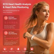SENBONO EGC Smart Fitness Tracker Bracelet With Multiple Sport Modes, Heart Rate & Sleep Monitor, Message Notifications, Shake To Take Photo Remote Camera Control - View 4