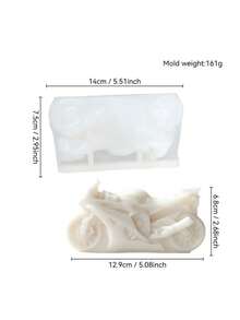 Motorcycle Silicone Mold, Aromatherapy Candle Gypsum Aroma Stone Desktop Ornament Craft Making Mold - Motorcycle Molds - View 10