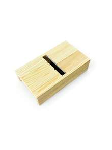 1 buah Serbaguna dari Kayu Solid untuk Memotong dan Merapikan, Memotong Sabun/Lilin Buatan Tangan, Alat Pemotong Keju Serbaguna, Kerajinan Merapikan Sabun dan Lilin Buatan Tangan, Alat Merapikan Perlengkapan Rumah Tangga. - A - View 7