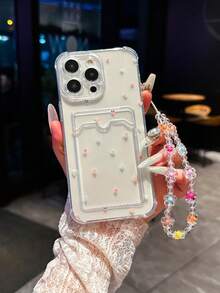 1 pieza de funda de teléfono a la modaNo incluye cordón ni soporte. ElementoA prueba de golpesTitular de la tarjetaTeléfonoCasoColoridoEn forma de corazónTarjetaTitularAnticaídaTeléfonoCasoVieneConACon cuentasMuñecaCorreaCordón para el cuelloCompatibleConiPhoneManzana14ProfesionalMax,13,15,12/12Profesional11,15ProfesionalMax,16SerieYFemeninoDiseñoImpermeableA prueba de golpesRasguñoResistentePrimaveraCumpleañosRegalo - Blanco - Ver 1