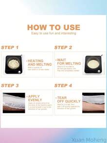 Painless Hair Removal Wax, Suitable For Full Body, Face, Legs, Underarms, Quick And Easy Home Use, Suitable For Sensitive Skin, Unisex Hair Removal Wax - Upgraded Version - View 11