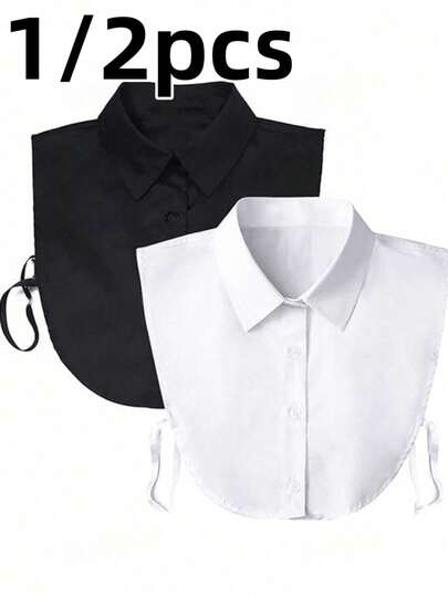 Detachable Peter Pan Collar, Shirt Collar Accessory For Women And Girls