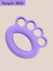 1pc Hand Grip Strengthener With Individual Finger Exerciser And Soft Silicone Hand Gripper For Home Gym Training Gym Accessories, Sports, Gym, Home Workout - Multicolor - View 6