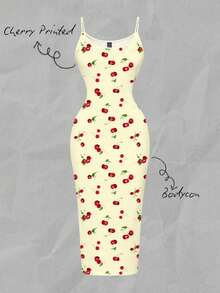Nuevo 2026  Vestido de tirantes midi elegante con estampado náutico de bloques de color vintage, Vestido de punto texturizado casual y ajustado para mujer, Conjunto de fitness para mujer - Multicolor 9 - Ver 1