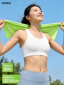 OEIEZ Cucumber & Mint Infused Cooling Wet Wipes, Refreshing Anti-Sweat Towels, Suitable For Pocket, Backpack, Camping, Fitness And Outdoor Activities - Standard Packaging - View 3