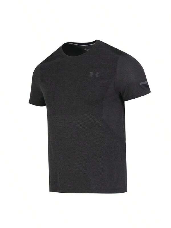 Under Armour Men's Sports T-Shirt & Tank Top UA SEAMLESS STRIDE SS2026 Summer New Men's Training Casual Crew Neck Short Sleeve T-Shirt 1375692-001