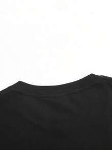 Nueva colección de parejas 2026 Calcadora Digital 1314 Frase Chida - Camiseta Casual Gym, Regalo Día del Padre  2026 - Negro - Ver 5