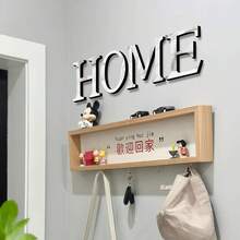 OUTANA Silver Mirror Acrylic 3D Letter Wall Stickers, Modern Nordic Style, Customizable Combination For Names, English Phrases, Room Signs, Instant Elegant Upgrade For Entryway Nameplates, Bedroom Headboard Decor, Storefront Signage, Bathroom & Kitchen Labels, Rental Wall DIY Decor, Wedding Backdrop Letter Decor 10/15/20cm - Silver - View 3