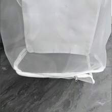 Bathroom Dirty Laundry Mesh Bag, Shower Storage Bag, Large Capacity Breathable Anti-Mold Draining Wall-Mounted Storage,Room Décor,Travel Essential - 1pc White - View 6