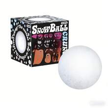 Palla antistress a forma di fiocco di neve, giocattolo sensoriale per alleviare lo stress, giocattolo da comprimere a lento ritorno, adatto per adolescenti, giocattolo da tenere in mano, portatile, per relax in ufficio e a scuola - Multicolore - Visualizzare 7