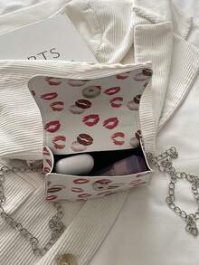 Fashionable Printed Handbag For Women, New Versatile Chain Shoulder Crossbody Bag - Multicolor - View 5