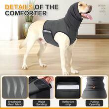 Dog Anxiety Vest And Coat, Suitable For Vet Visits And Separation, Keeps Pets Calm, Suitable For Thunderstorms, Fireworks And Other Situations, Anti-Anxiety Vest For Dogs And Cats - Multicolor - View 11