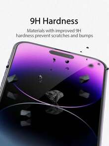 BOLLYMORE 5片裝強化玻璃螢幕保護貼，相容 iPhone 17/16/16 Plus/16 Pro/16 Pro Max/15/14/13/12/11 Pro Max/X/XS/XR/Mini/7/8/14 Plus，亦相容 14/15 Pro Max，生日、家人、朋友的理想禮物，必備手機螢幕保護與配件 - 5件 - 查看 5