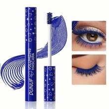 DUNUF Colorful Volumizing Mascara, Waterproof Smudge Proof Long Lasting Thick Lash Mascara, Vibrant Rainbow Color Eyelash Makeup For Party Cosplay Halloween Eye Makeup - Multicolor - View 3