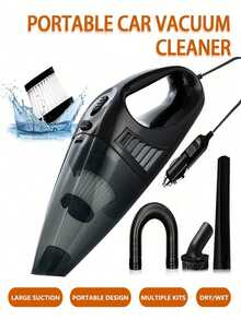 Handheld Cordless Vacuum Cleaner, Car Vacuum Cleaner With Multiple Attachments, Portable Handheld Vacuum Cleaner, Suitable For Car, Home, Pet Hair, Office, Desktop, Keyboard - A - View 10
