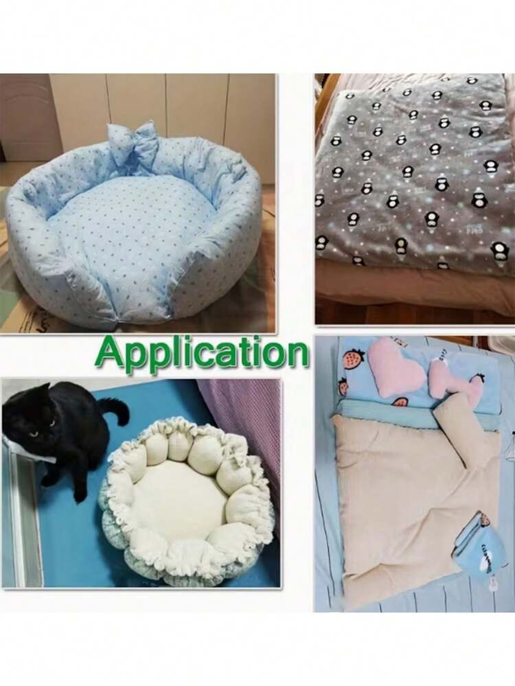 多規格高級填充材料，蓬鬆柔軟高回彈填充棉，高回彈填充材料，適用於DIY手工藝、寵物墊、鉤編工藝、縫紉與編織用品、家居裝飾、寵物床填充、抱枕填充、毛絨娃娃填充 - A - 查看 7