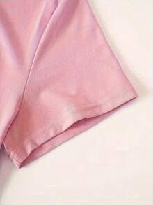 Fashionable T-Shirts And Tops For Women, DIY - Rosa - View 3