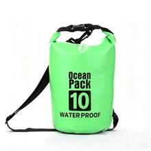 1件女款新款斜挎包，2L/5L/10L/15L容量，PVC戶外運動迷彩防水包，多功能防水包，游泳便攜漂流包，戶外運動防水包，熱銷跨境單肩包，大容量戶外防水背包，適用於潛水、漂流、游泳、海灘、徒步，女款優雅單肩包 - A - 查看 28