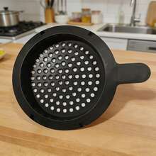 Precision-Fit Thermomix TM7 Cooking Machine Pasta Strainer Accessory, Thermomix Blade Cover Additions TM7 Small Beauty Machine Additions Leakage Sieve Kitchen Tool Grinding Cover Mixer Parts & Accessories - Black - View 6