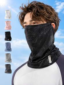 Summer Camouflage Sun Protection Face Mask, Unisex Ice-Cooling Breathable Neck Gaiter, Fishing, Cycling, Motorcycle, Golf UV Protection Headscarf Mask Ski Masks - Sun Visor - View 1