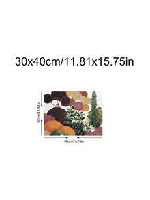 1件現代抽象植物海報，極簡中世紀花卉藝術版畫，米色線條藝術，理想禮物，適用於臥室、客廳、廚房、浴室，牆面藝術，牆面裝飾，家居裝飾，房間裝飾，畫布牆面藝術，海報，含框牆面藝術，可選框 - 1PCS - 查看 24