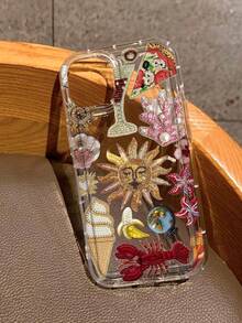 1 Stylish Phone Case. Does Not Include Lanyard Or Stand. Shock Resistant. Sunlight Print Fashion Phone Cases Sunlight Print Clear Case Compatible With IPhone 16/11/12/13/14/15/15 Pro/15 Plus/15 Pro Max/7 Plus/8 Plus/X/Xs Max/Xr/11 Pro/12 Pro/13 Pro/14 Pro/12 Mini/13 Mini/11 Pro Max/12 Pro Max/13 Pro Max/14 Pro Max/14 Plus/6/6s/6 Plus/8/16 Pro/16 Plus/16 Pro Max/SE/A54/A14/A12/A13/A15/A32/A33/A24/A52S/S20/S21/S22/S23/S24/S23 Plus/S24 Ultra Waterproof Shockproof Drop Resistant Scratch Resistant Birthday Gift - 多色 2 - 查看 1
