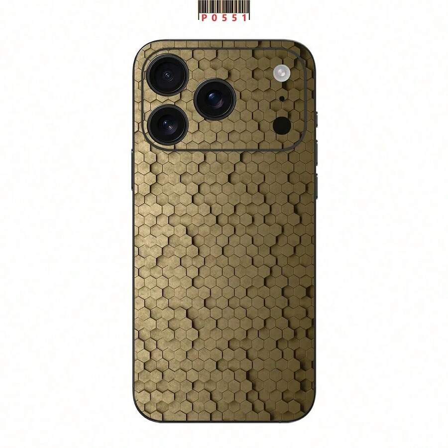 OscarSkinZ Envoltura compatible con 17 16 Pro Max Pegatina 15 14 Plus Película Trasera 13 12 Mini Calcomanía Protectora Marco Lateral Protector Trasero, Cubierta compatible con funda 17 pro max, funda 17 pro, funda 17, funda 16, funda 16 pro max, funda 15 - Rosa Pálido - Ver 1