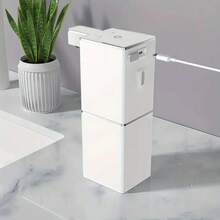 موزع صابون ذكي قابل للشحن عبر USB بمستشعر، محمول للمكتب، رغوة كهربائية تلقائية، آلة صابون يدوي مثبتة على الحائط - مشاهدة 8