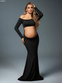Maternity Bodysuits - Negro11 - View 6