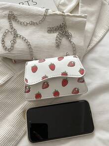 Fashionable Printed Handbag For Women, New Style Versatile Chain Shoulder Crossbody Bag - Multicolor - View 4