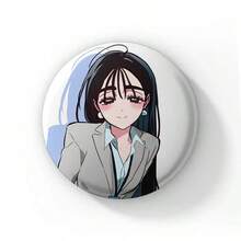 58mm Pop Cartoon Cute Girl Sua Soft Button Pins Anime Alien Stage Coin Brooches On Backpack Decor Round Badges For Bag Hat Jewelry Gifts - 58 mm - View 16