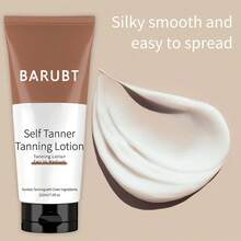Self Tanner - Natural & Organic Ingredients, Moisturizing Self Tanning Lotion With Aloe Vera & Coconut For A Natural Glow, Streak-Free Fake Tan, Medium To Dark - Multicolor - View 2