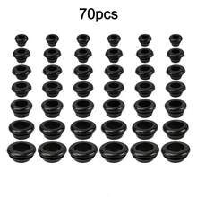 70pcs Rubber Sleeve Kit, Suitable For Automotive Wiring Electrical Panel Dustproof And Moisture-Proof - 70 - View 7