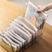 9pcs Large Capacity Office Storage Bag Set - Nylon Zipper Mesh Bags, Office Document & Stationery Storage Bags, Multi-Functional Home Storage Bags, Portable Storage Bags, Internal Items Not Included,Bedroom Room Decor,Back To School - View 9