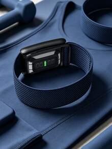 5.0/MG SuperKnit Band - Compatible With ECG Feature, Iconic High-Performance Knit Band - Not Compatible With 4th Generation Products - Navy Blue - View 4