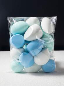 15pcs Makeup Sponges Powder Puffs, Gourd Water Drop & Slanted Shape, Random Shape & Color, Suitable For All Skin Types Makeup Tool - Multicolor - View 5
