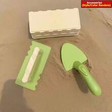 Children's Beach Toy Set, Summer Beach Winter Snow Games Toys, Outdoor Beach Toy Tools Including Ice Cream Molds, Sand Molds And Tools, Multiple Combination Options. Perfect Summer Gift For Children, Ideal Birthday Or Holiday Gift, Suitable For Beach Digging And Water Play. Suitable For Boys And Girls Outdoor Games, Beach Trips And Camping - Multicolor - View 15